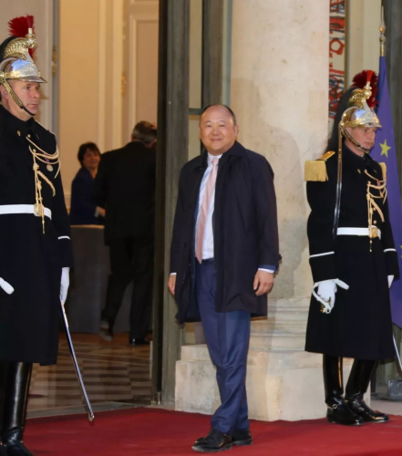 Chen Wenxiong, a member of the French National Assembly and chairperson of the France-China Friendship Group. (Photo source: European Times reporter Huang Guanjie, photo)